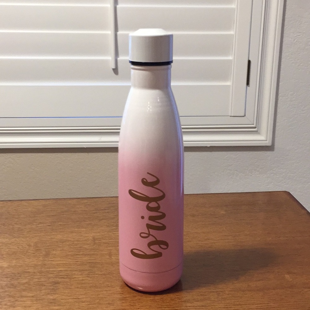Custome Bride Water Bottle